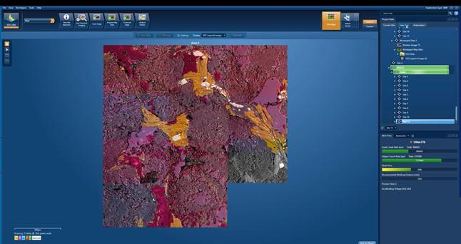 Figure 1: Automated Large Area Mapping run